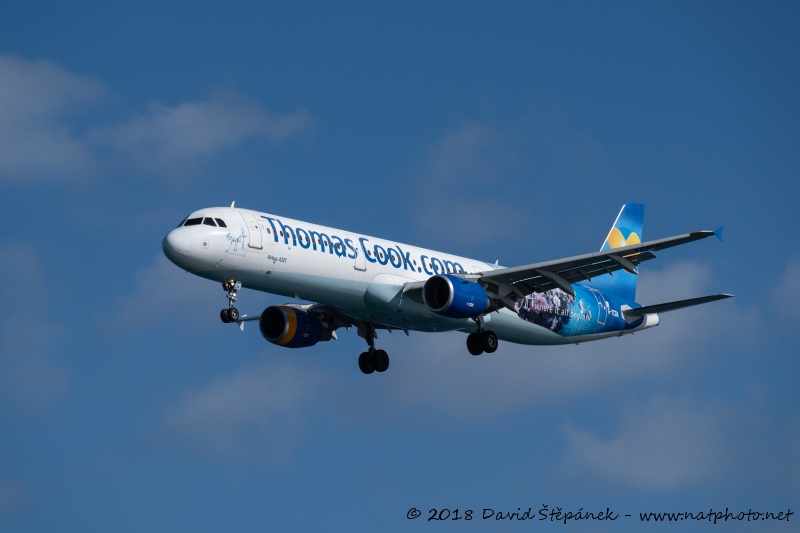 Airbus A321-211 (Thomas Cook) (Egypt, where it all begins Livery