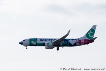 Boeing 737-8K2 (Transavia) (Peter Pan...